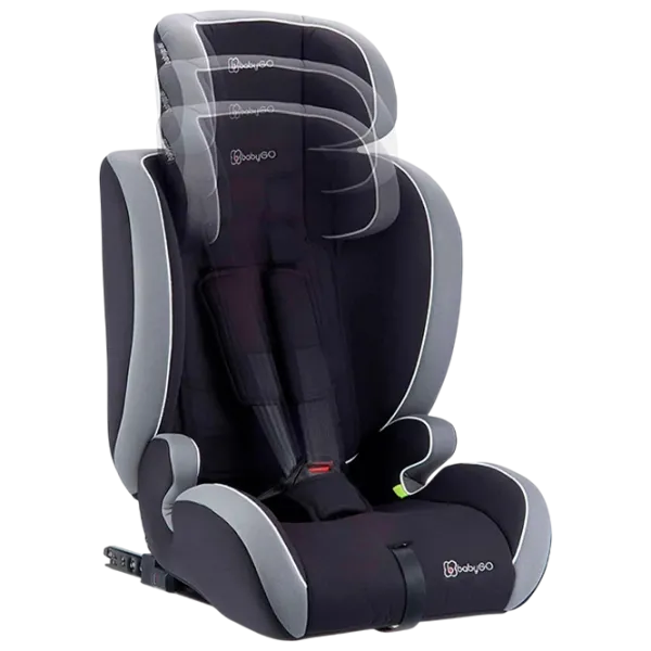 Scaun auto BabyGo FreeFix  12 luni - 12 ani / 36 kg / Gray photo 3
