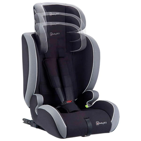 Scaun auto BabyGo FreeFix  12 luni - 12 ani / 36 kg / Gray photo 3