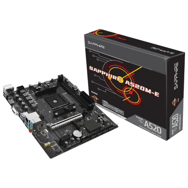 Материнская плата Sapphire A520M-E ATX / AMD A520M-E photo 6