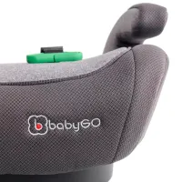 Scaun auto BabyGo Bursa IV 6 ani - 12 ani / 36 kg / Gray photo 8