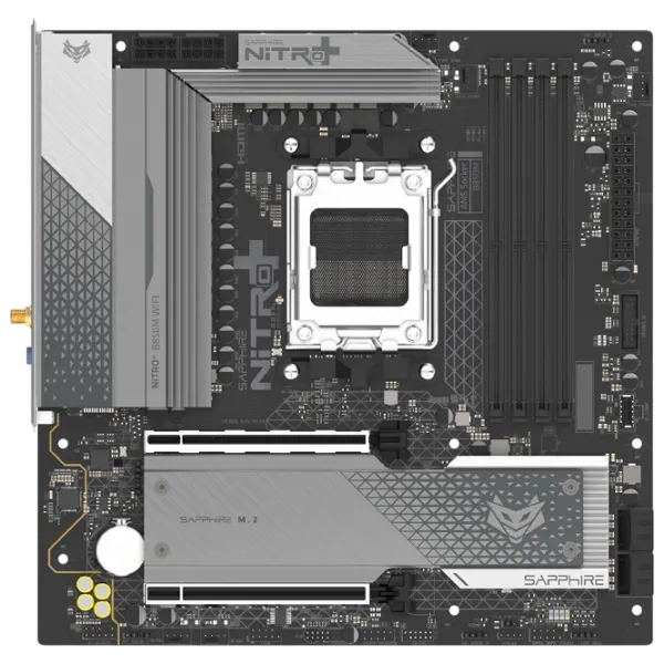 Placă de bază Sapphire NITRO+ B850M WIFI mATX / AMD B850M photo 1