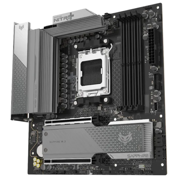 Placă de bază Sapphire NITRO+ B850M WIFI mATX / AMD B850M photo 2