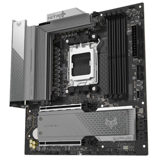 Placă de bază Sapphire NITRO+ B850M WIFI mATX / AMD B850M photo 2