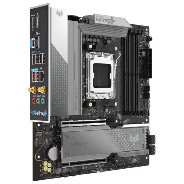 Placă de bază Sapphire NITRO+ B850M WIFI mATX / AMD B850M photo 3
