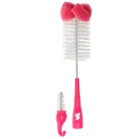 Набор щёток Akuku Bear Розовый / 2