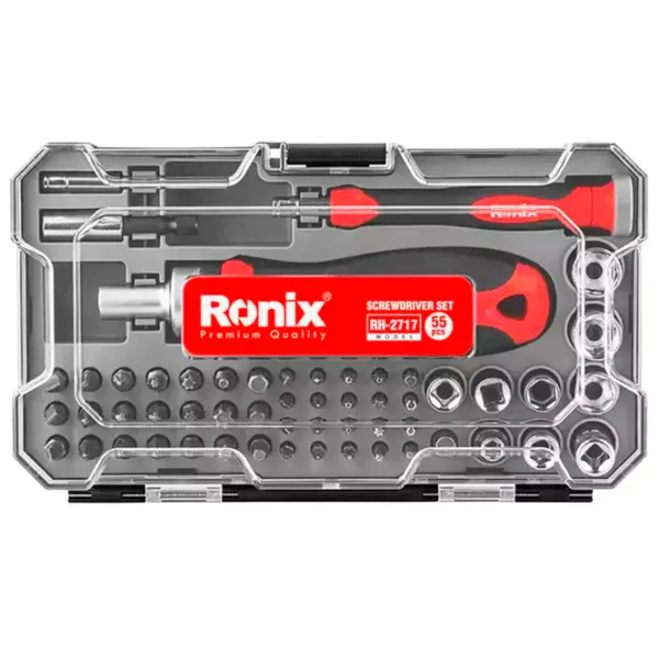 Набор бит Ronix RH-2717 Количество в наборе - 56 photo 2