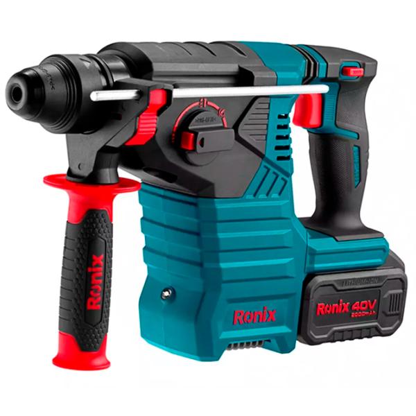 Ciocan rotopercutor Ronix 8910-40V  / Blue photo 1