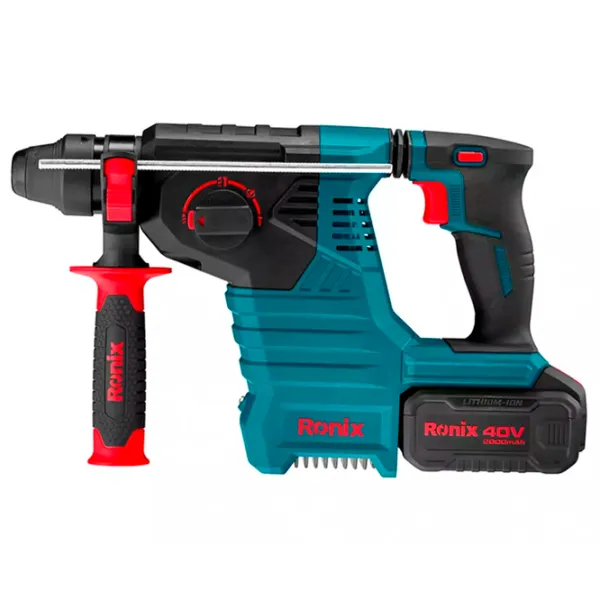 Ciocan rotopercutor Ronix 8910-40V  / Blue photo 3
