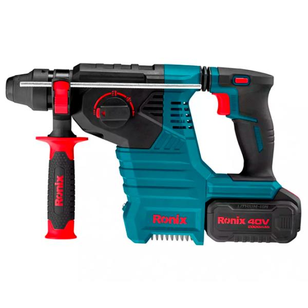 Ciocan rotopercutor Ronix 8910-40V  / Blue photo 3