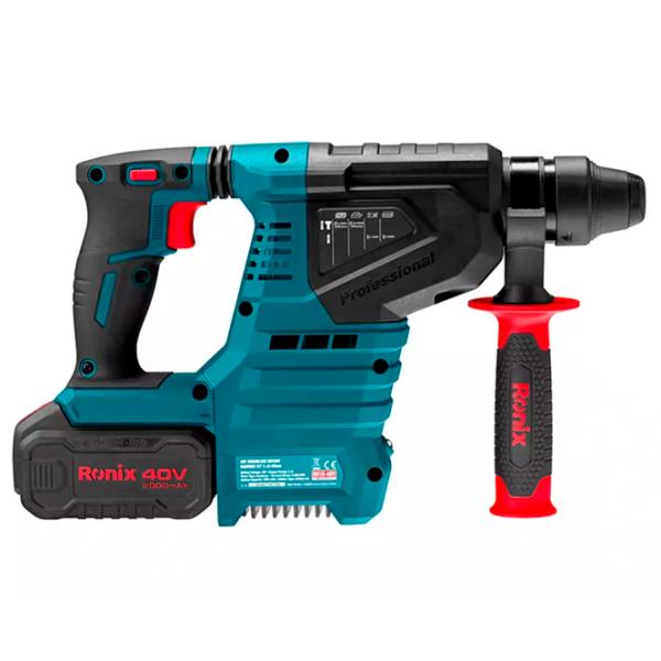 Ciocan rotopercutor Ronix 8910-40V  / Blue photo 4