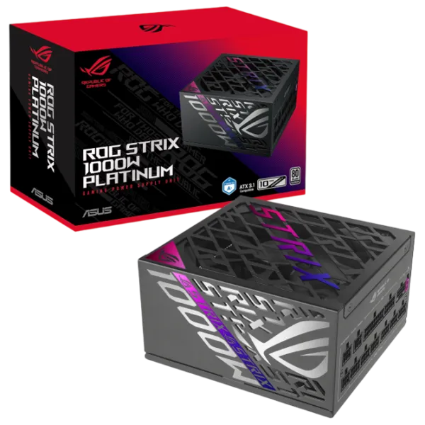 Sursă de alimentare Asus ROG Strix Gaming 80+ Platinum 80+ Platinum / 1000 W photo 9
