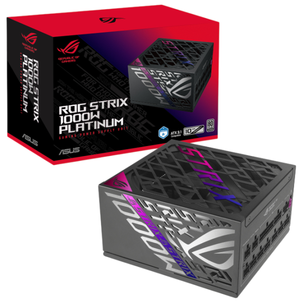 Sursă de alimentare Asus ROG Strix Gaming 80+ Platinum 80+ Platinum / 1000 W photo 9