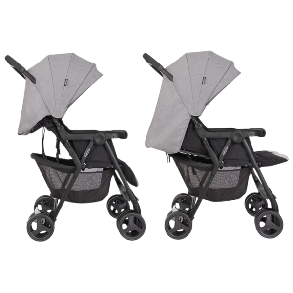 Детская коляска Graco DuoRider GS1217AASTG000/ Серый photo 5