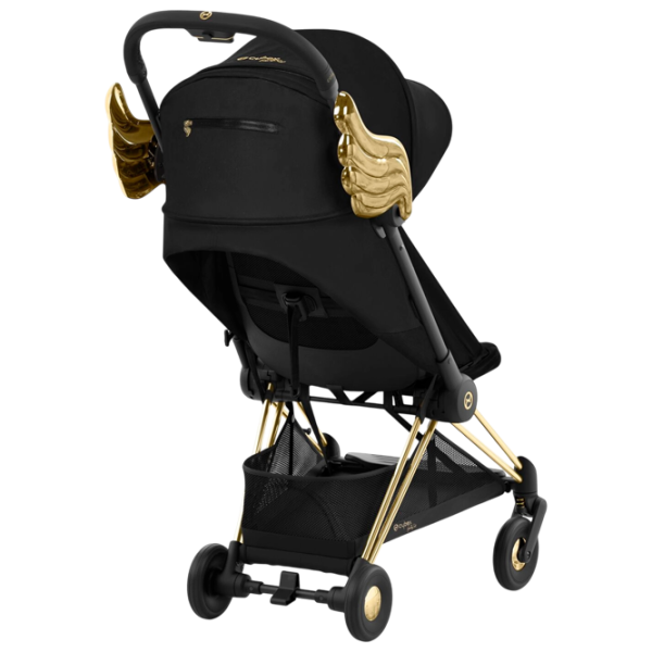 Cărucior pentru copil Cybex Coya Jeremy Scott Wings 522002971/ Black photo 2