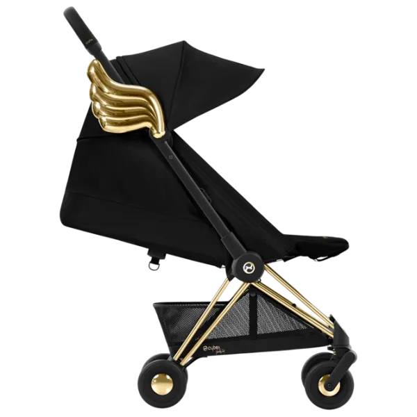 Cărucior pentru copil Cybex Coya Jeremy Scott Wings 522002971/ Black photo 4