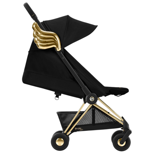 Cărucior pentru copil Cybex Coya Jeremy Scott Wings 522002971/ Black photo 4