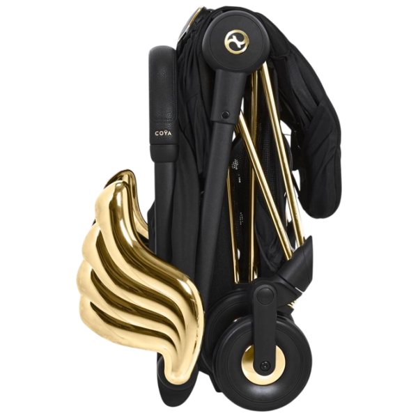 Cărucior pentru copil Cybex Coya Jeremy Scott Wings 522002971/ Black photo 5