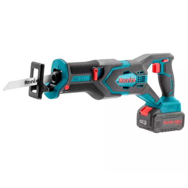 Fierăstrău sabie Ronix 8904-40V  / Blue photo 1