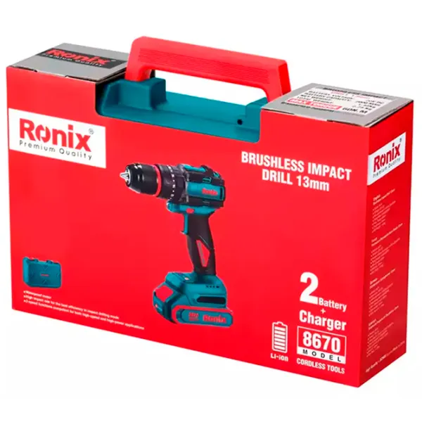 Шуруповерт Ronix 8670 2000 об/мин photo 12