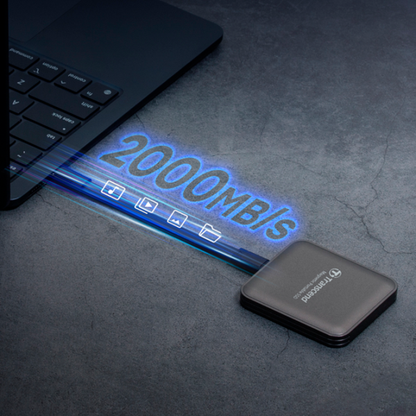 SSD Transcend ESD420 1 ТБ  / Iron Gray photo 6