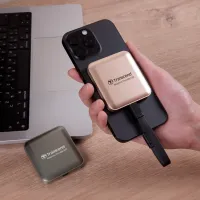 SSD Transcend ESD420 1 TB / Rose Gold photo 4