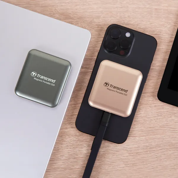 SSD Transcend ESD420 1 TB  / Rose Gold photo 5