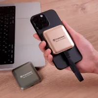 SSD Transcend ESD420 4 ТБ / Розовое Золото photo 4