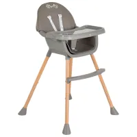 Scaun de masă Moni Biscotti (MT.226466) / 6 luni / Gray 