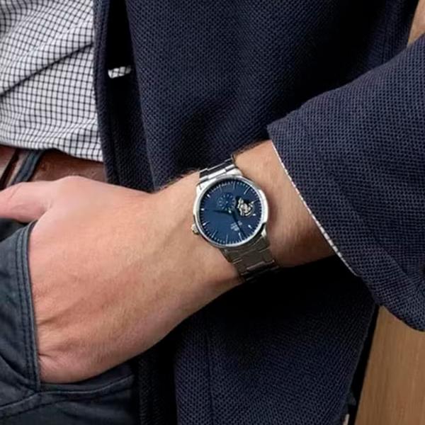 Ceas de mână pentru bărbați Orient RA-AR0101L30B Mecanic / 40 mm photo 5