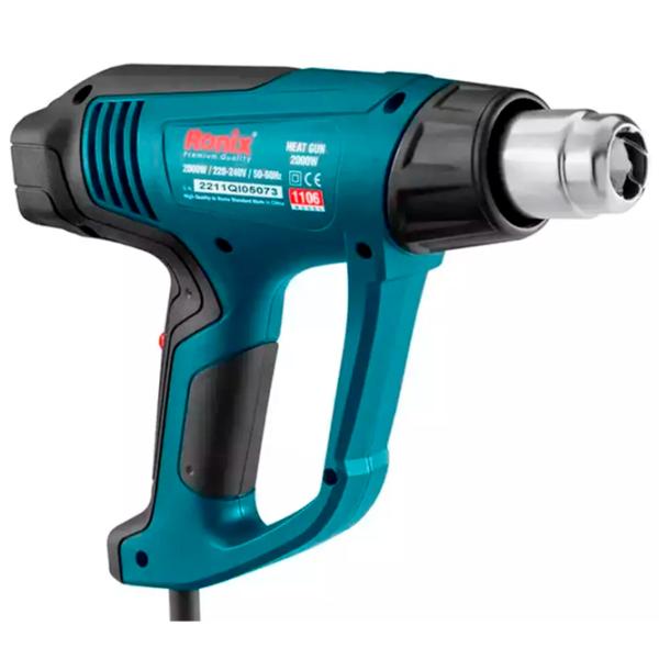 Suflantă de aer cald Ronix 1106 2000 W / Blue photo 2