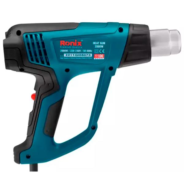 Suflantă de aer cald Ronix 1106 2000 W / Blue photo 4