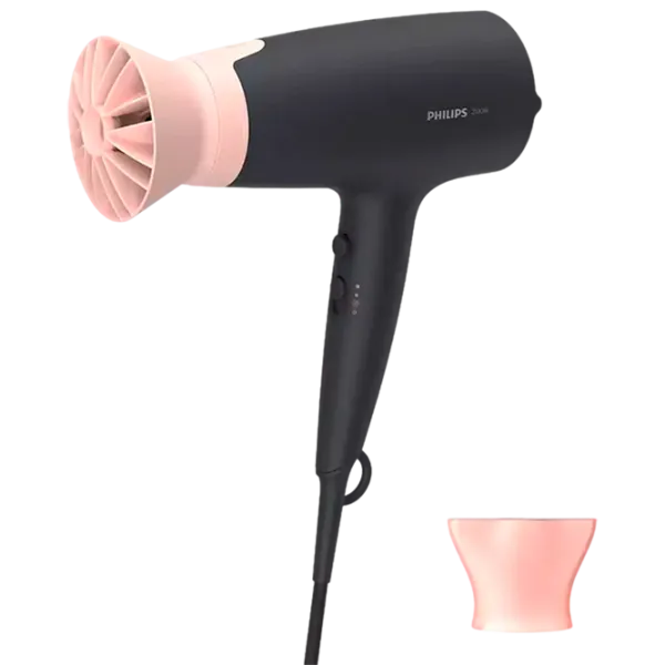 Uscător de păr Philips BHD350/10 2100 W / Black photo 1