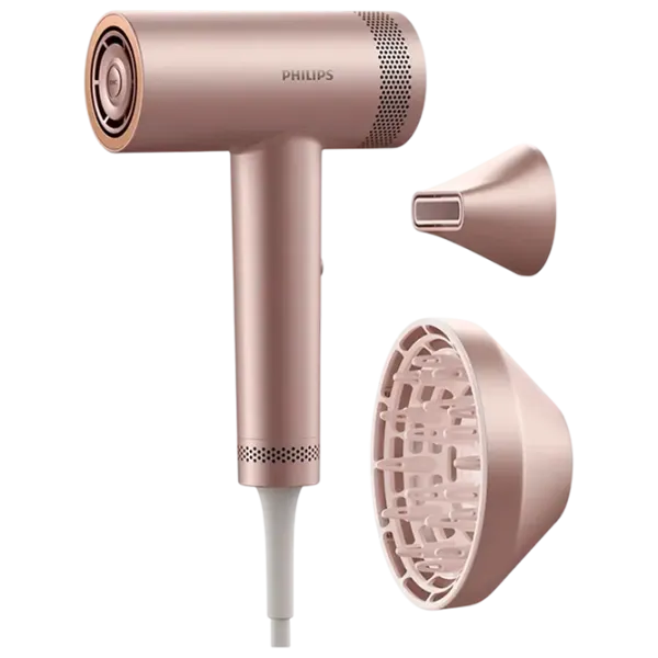 Uscător de păr Philips BHD837/10 1400 W / Pink photo 1 Uscător de păr Philips BHD837/10 1400 W / Pink photo 1