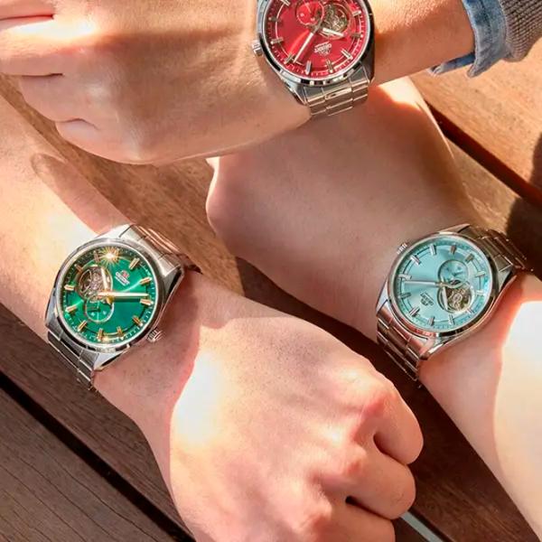 Ceas de mână pentru bărbați Orient RA-AR0008E30B Mecanic / 41 mm photo 4