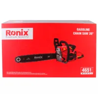 Fierăstrău cu lanţ Ronix 4651 Pe benzină/ Red photo 4