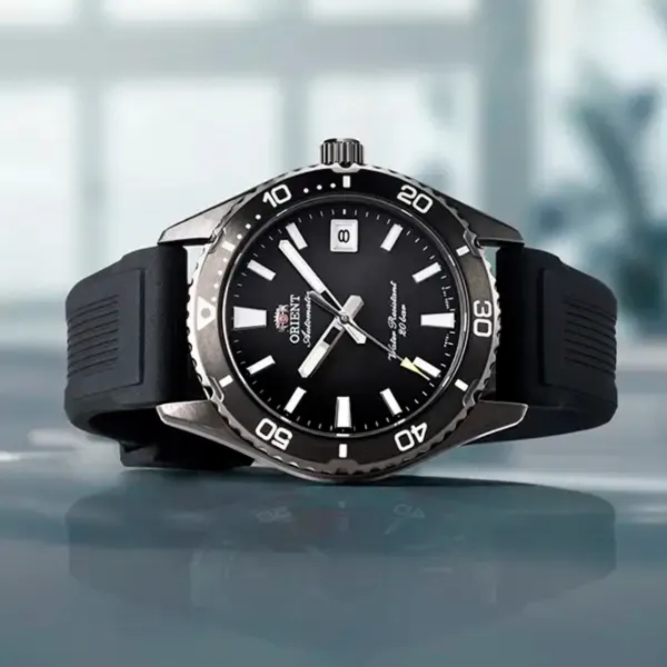 Ceas de mână pentru bărbați Orient RA-AC0Q10N30B Mecanic / 40 mm photo 5