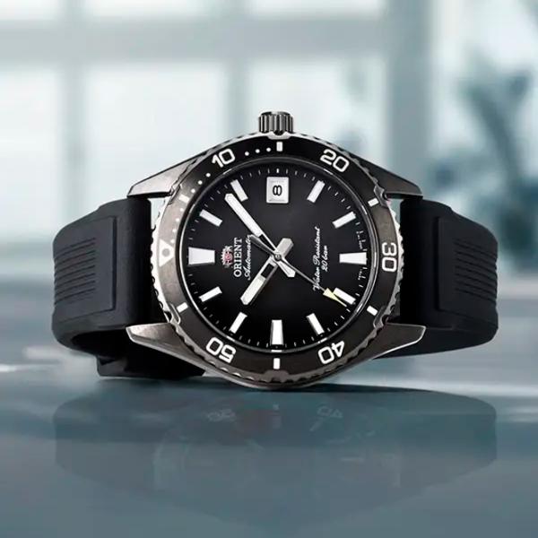 Ceas de mână pentru bărbați Orient RA-AC0Q10N30B Mecanic / 40 mm photo 5