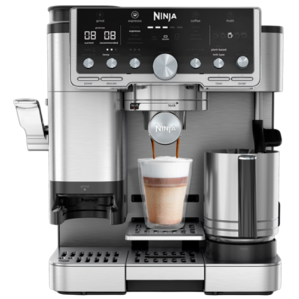 Espressor Ninja ES701EU  / 2 л / Нержавеющая сталь photo 1 Espressor Ninja ES701EU  / 2 л / Нержавеющая сталь photo 1