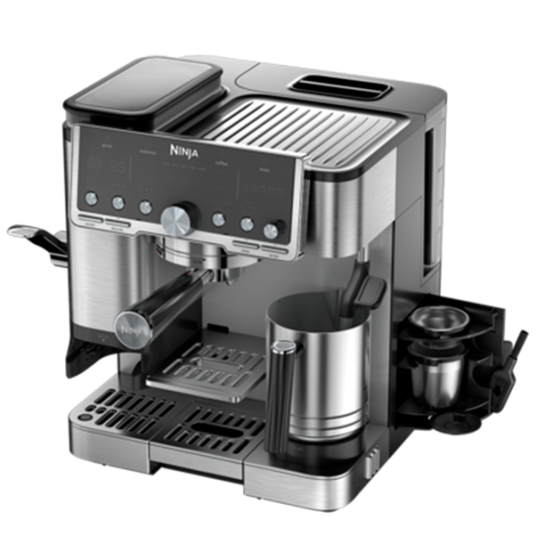 Espressor Ninja ES701EU  / 2 л / Нержавеющая сталь photo 3 Espressor Ninja ES701EU  / 2 л / Нержавеющая сталь photo 3