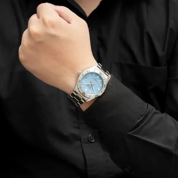 Ceas de mână pentru bărbați Orient RA-AC0Q12L30B Mecanic / 40 mm photo 6