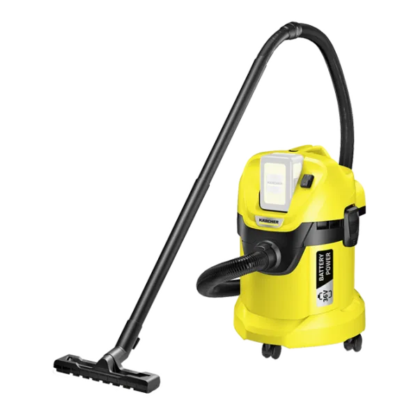 Aspirator industrial KARCHER WD 3 Battery 1000 W / Yellow photo 1