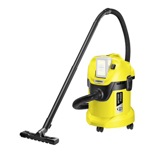 Aspirator industrial KARCHER WD 3 Battery 1000 W / Yellow photo 1