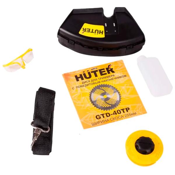 Триммер для травы Huter GGT-553TX  / Желтый photo 4
