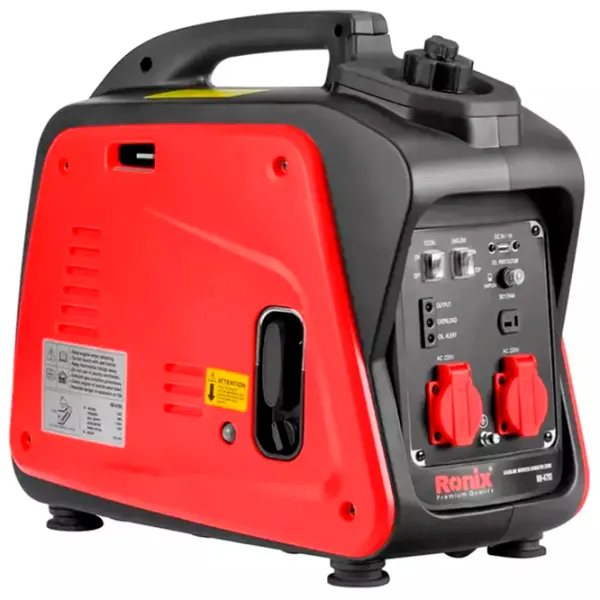 Generator de curent Ronix RH-4793 220 V Benzină / 2 kW photo 2 Generator de curent Ronix RH-4793 220 V Benzină / 2 kW photo 2