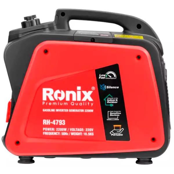 Generator de curent Ronix RH-4793 220 V Benzină / 2 kW photo 3 Generator de curent Ronix RH-4793 220 V Benzină / 2 kW photo 3
