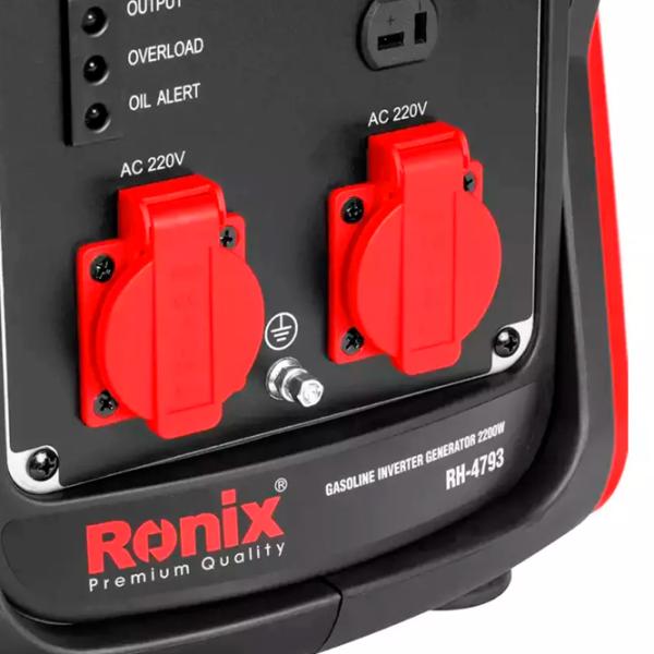 Generator de curent Ronix RH-4793 220 V Benzină / 2 kW photo 6 Generator de curent Ronix RH-4793 220 V Benzină / 2 kW photo 6
