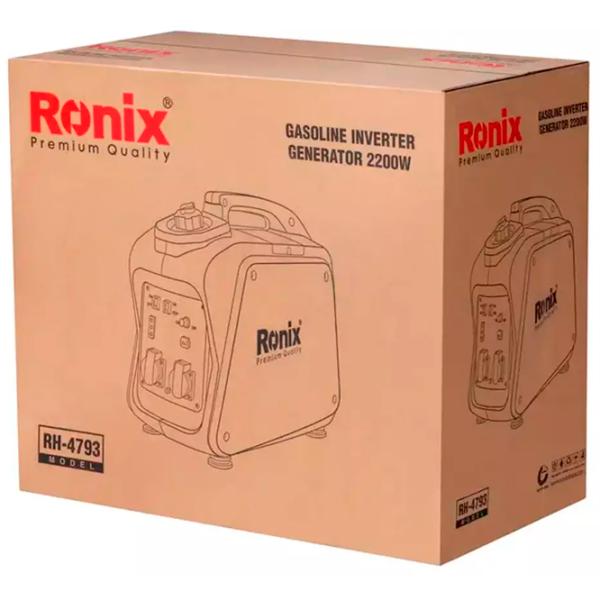 Generator de curent Ronix RH-4793 220 V Benzină / 2 kW photo 10 Generator de curent Ronix RH-4793 220 V Benzină / 2 kW photo 10