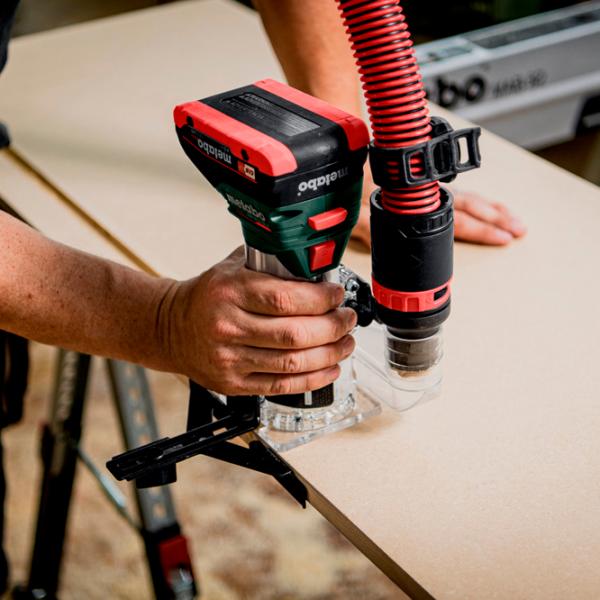 Maşina de frezat Metabo FMV 18 LTX BL 8  / Green photo 3