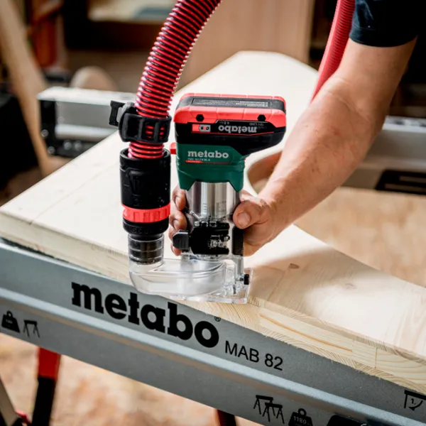 Maşina de frezat Metabo FMV 18 LTX BL 8  / Green photo 6
