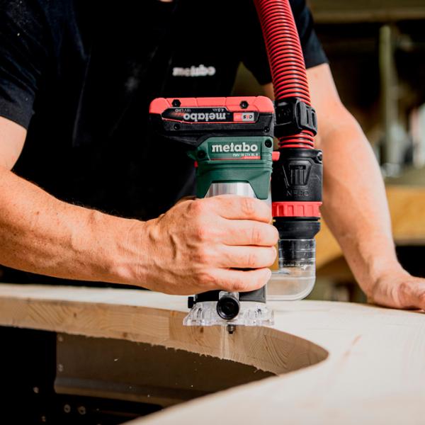 Maşina de frezat Metabo FMV 18 LTX BL 8  / Green photo 7